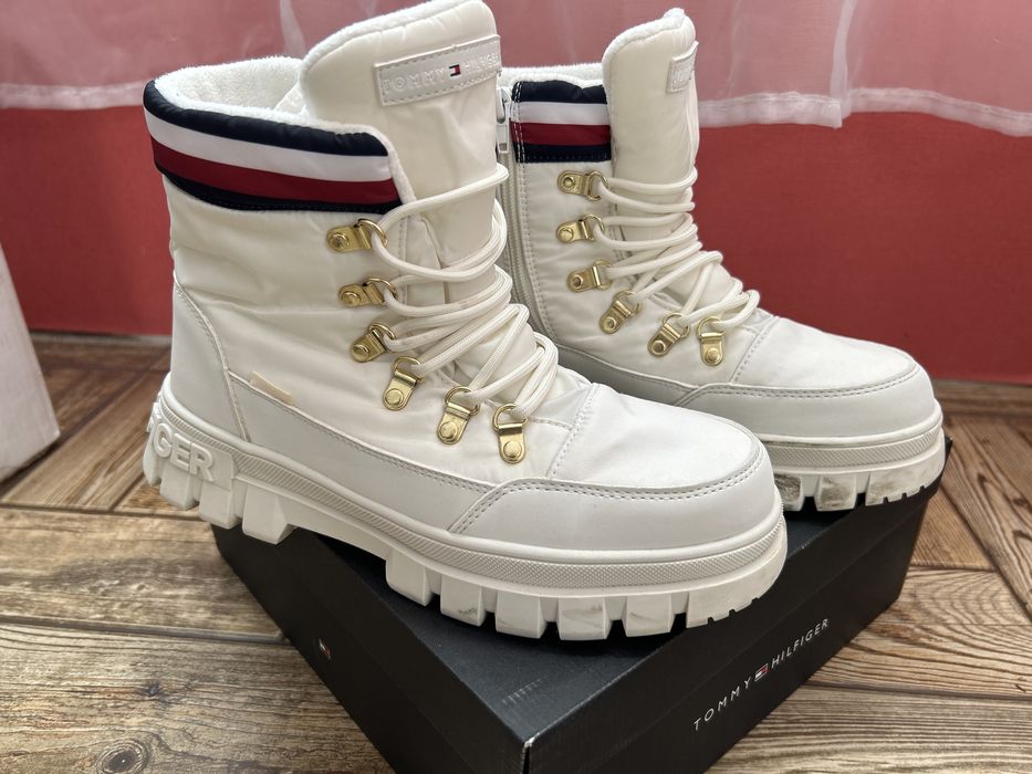 Tommy hilfiger, 39, 25 см, зимові чоботи, оригінал