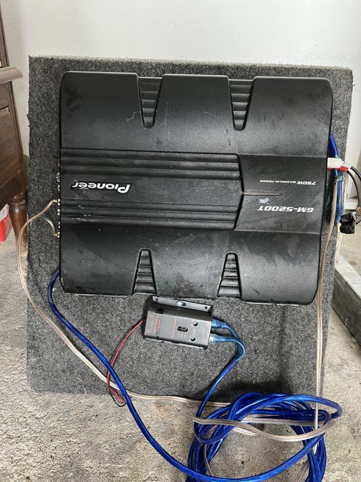 Kit Som Pioneer – Subwoofer + Amplificador