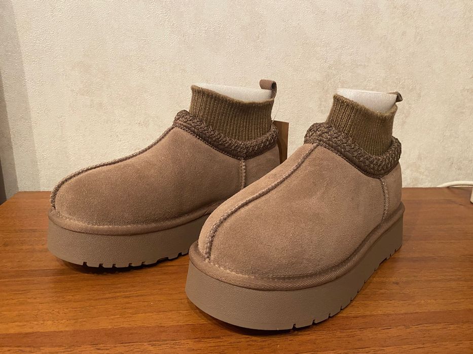 Угги женские замшевые мех 38 р