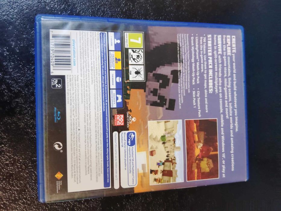 Minecraft PS4 Polskie napisy w grze