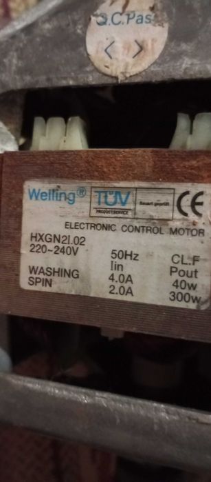 Двигатель (мотор) Welling HXGN2I.02