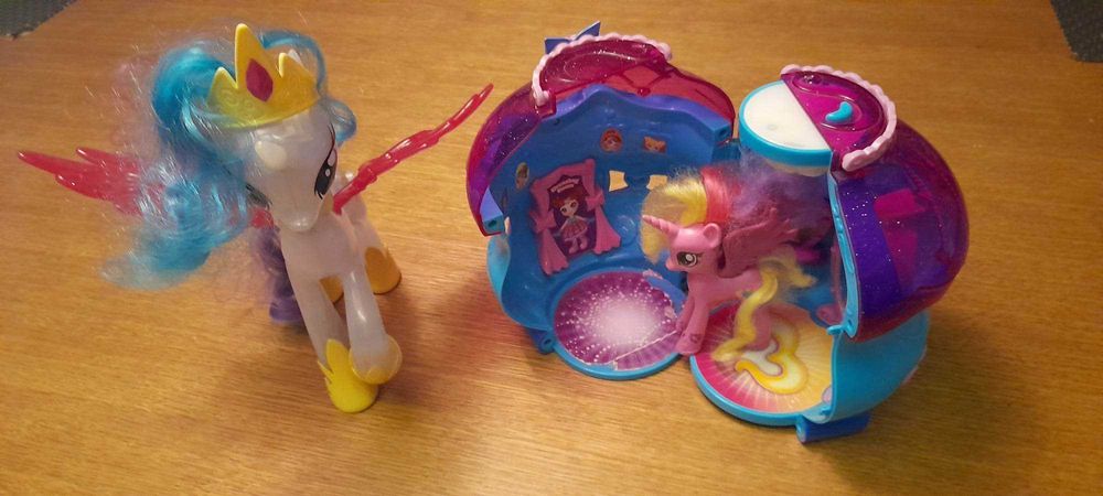 My little pony Celestia zestaw