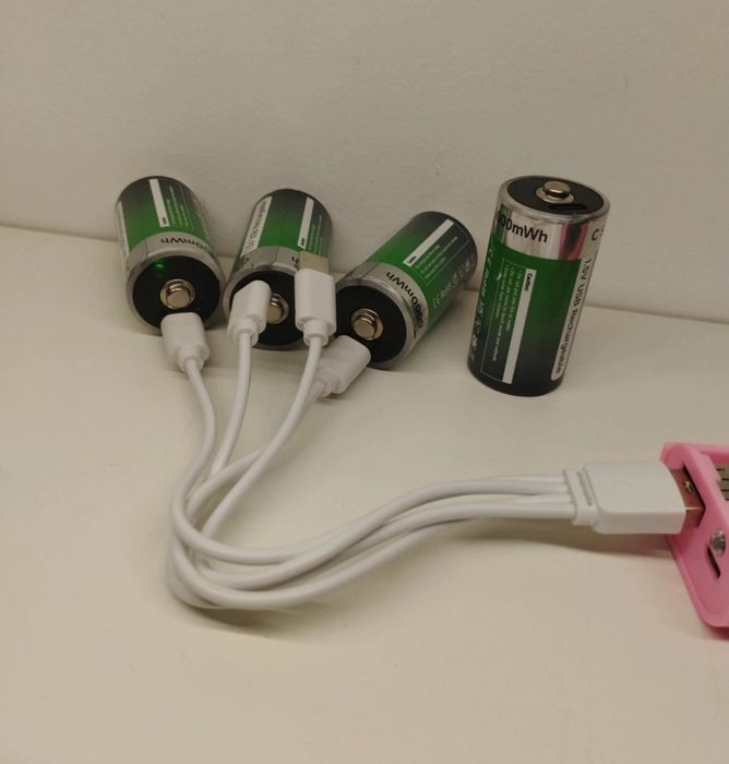 4 Pilha recarregável LR14