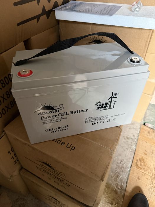 Акумулятор гелевий тяговий dbsolar 100а опт роздріб