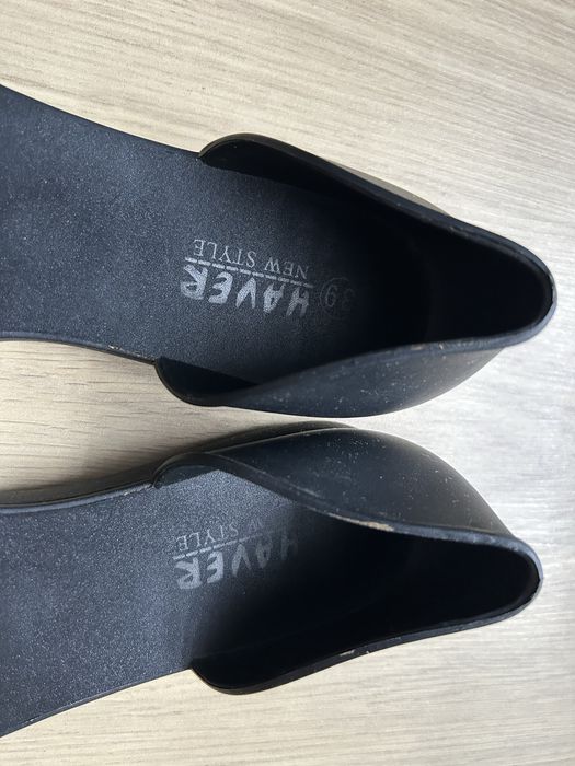 Sandaly damskie czarne