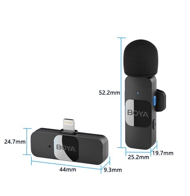 Петличний мікрофон для IPhone Boya бездротовий петличка микрофон айфон