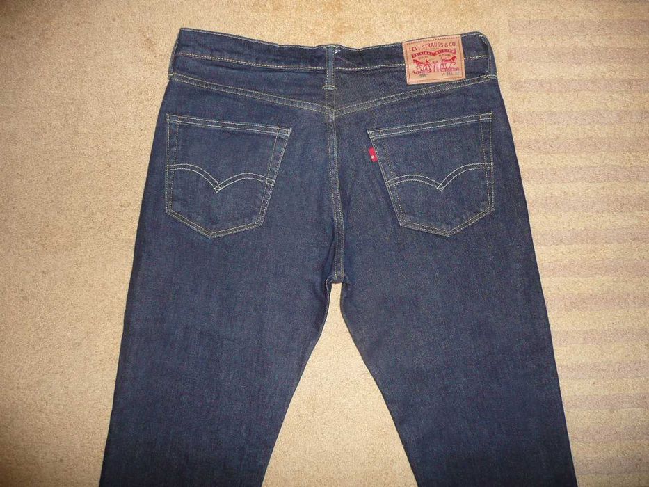 Spodnie dżinsy LEVIS 511 W34/L32=45,5/107cm jeansy