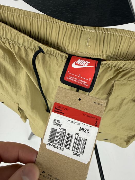 Шорти чоловічі Nike Tech Cargo Brown HJ0677-297 Оригінал L•XL