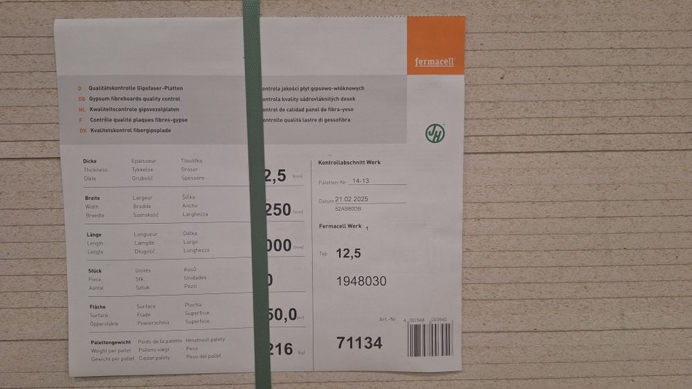 Płyta Fermacell, Cementex, cementowo-włóknowa