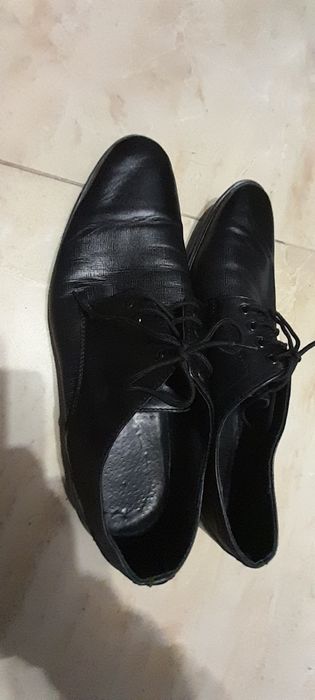 Buty męskie młodzieżowe polskie skóra 39/40