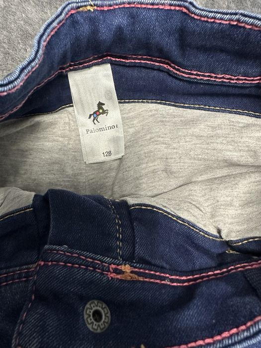 Зимові джинси на дівчинку. Утеплені. 128 см