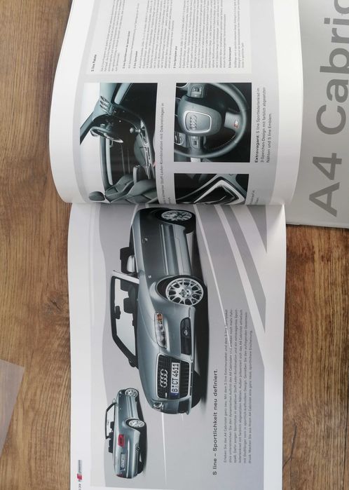 Prospekt Audi A4 B7 cabrio