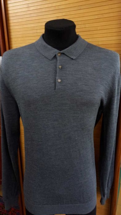 мужской свитер JOHN HENRIC (Sweden)  Lambswool 100%