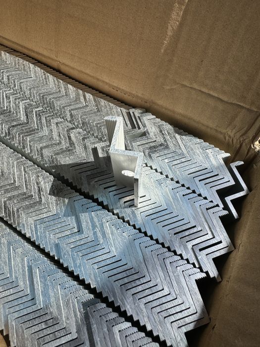 Алюміневі прижими для сонячних панелей