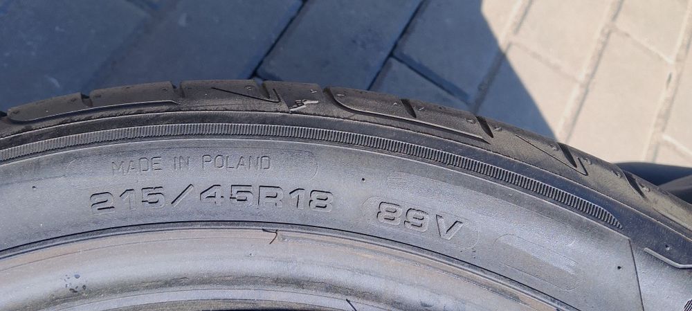Opony 215/45R18 GoodYear Eagle F1