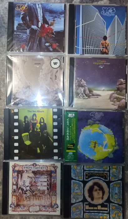 Kansas. Yes. GENESIS. Phil Collins.Tony Banks.Фірмові CD. Japan CD.