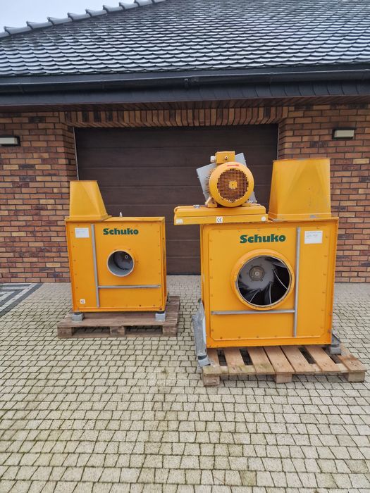 Odkurzacz Wentylator Odciąg do trocin Schuko Hocker Polytechnik Nestro