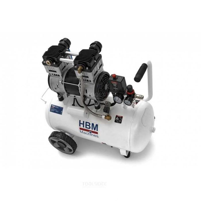 Компресор повітряний безмасляний HBM 24л 150л/хв компрессор
