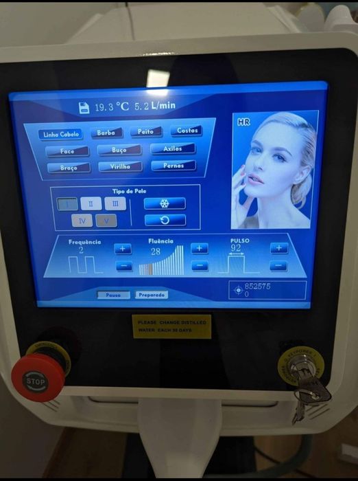 Laser diodo 3 ondas profissional NOVA