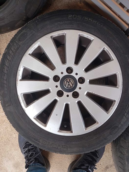 Jantes 16 5/112 pneus em mau estado