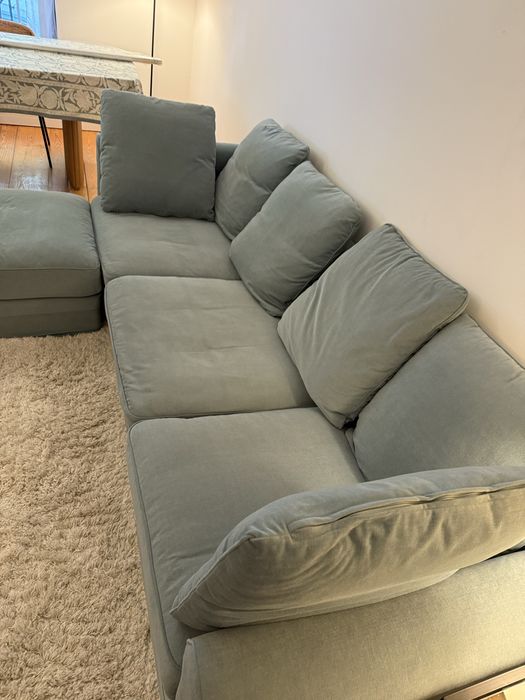 Sofá cama IKEA com chaise loungue