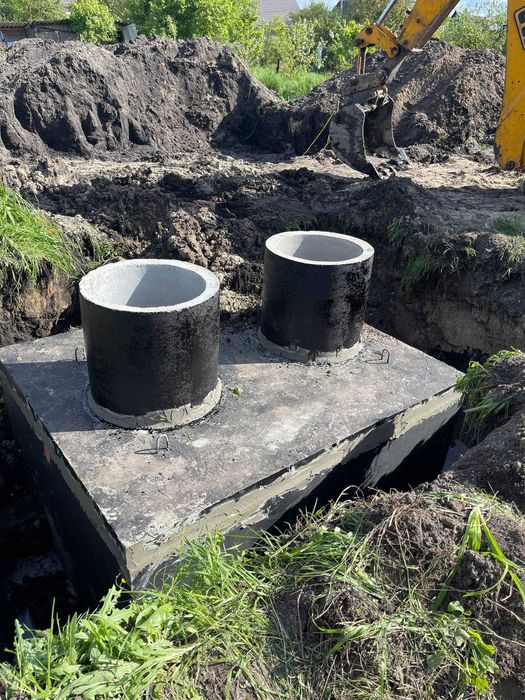 Будівництво (влаштування) септика - Гарантія ВІД 5 років‼️Монтаж ЖБ кольц