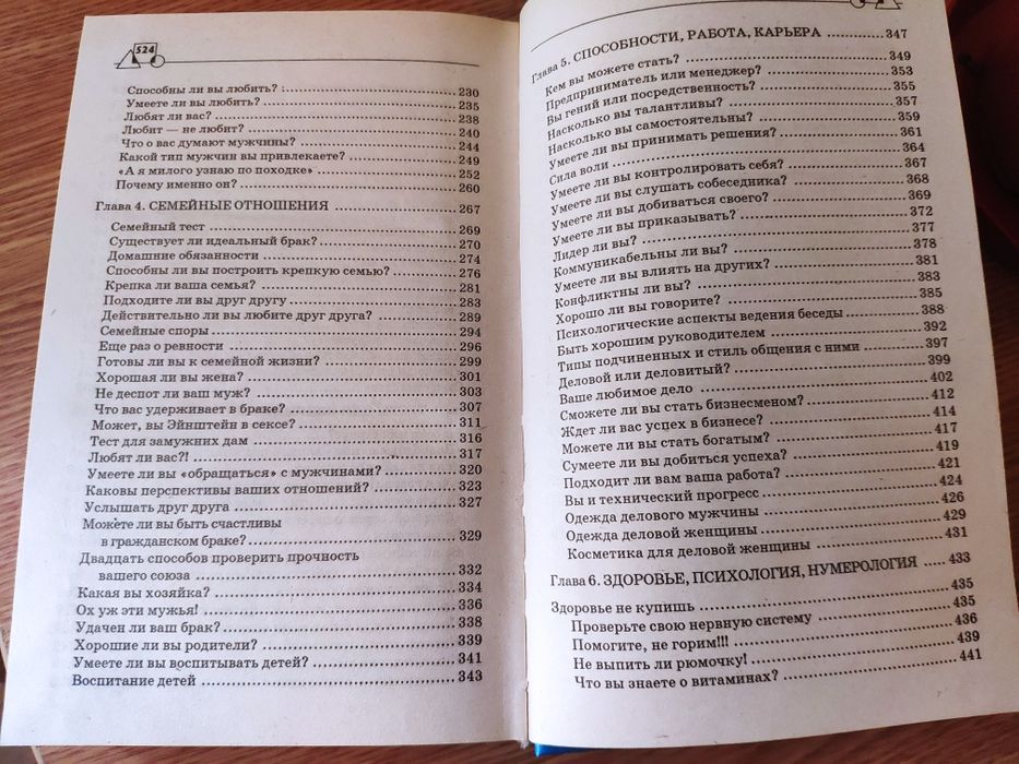 Психологічні тести 400