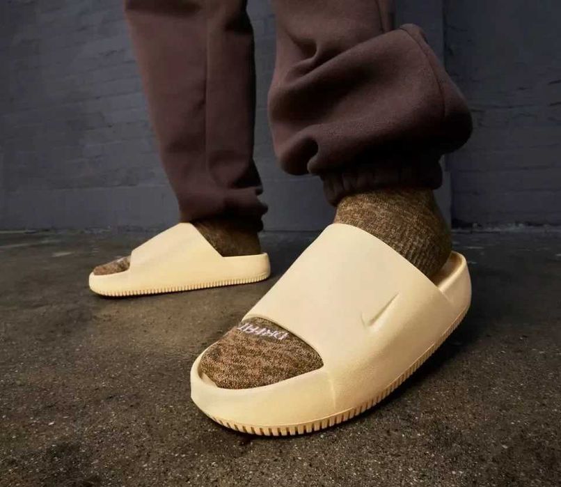 Оригінал ! Тапки Nike W CALM SLIDE DX4816-200 EUR 39 EUR 40.5