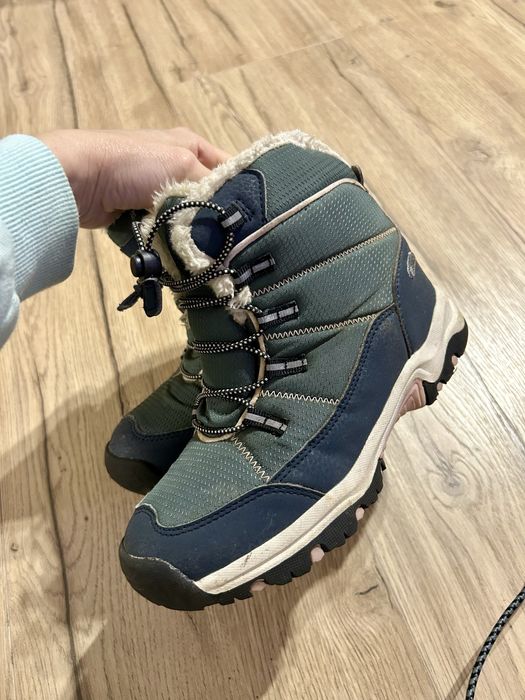 Buty zimowe kozaki Mountain Warehouse dla dziewczynki r 34