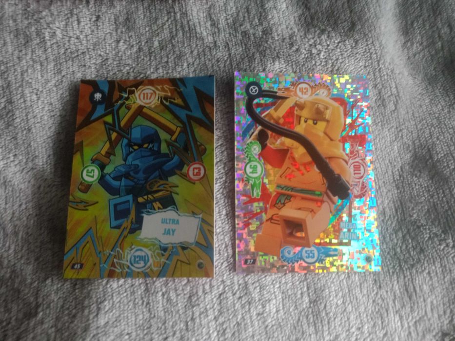Losowa karta ultra i 2 losowe karty mega LEGO Ninjago TCG9
