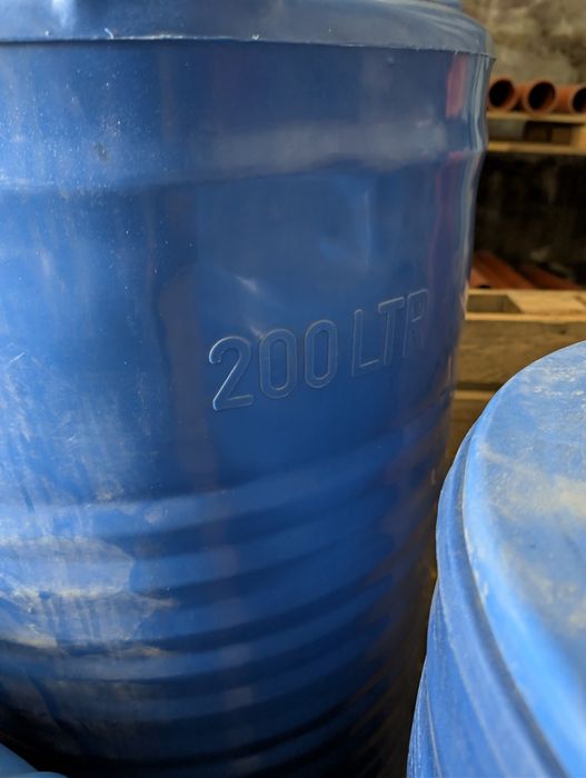 Баки ємності бочки для води 100, 200, 300, 500, 1000 літрів