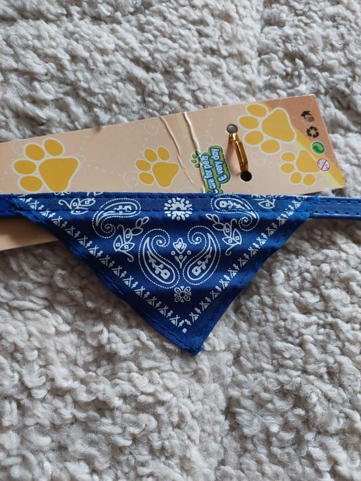 Obroża dla małego pieska z chusteczką