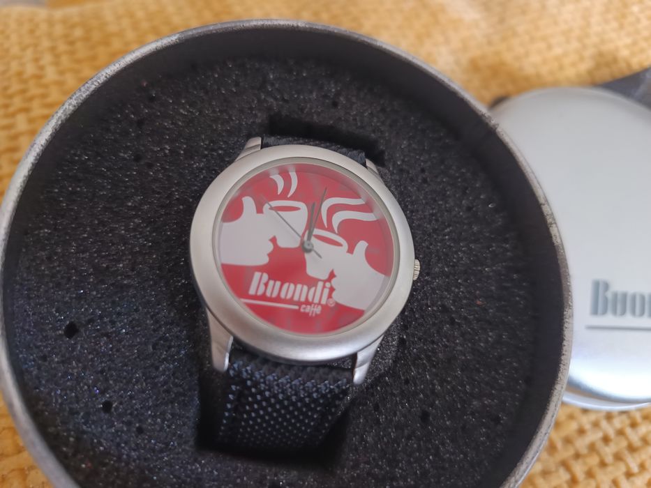 Relógio BUONDI Café – Merchandising Original – NOVO