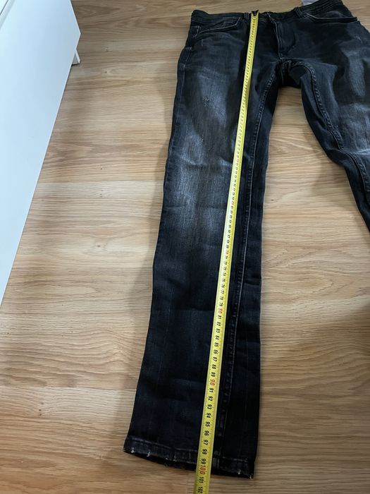 Jeansy czarne smog