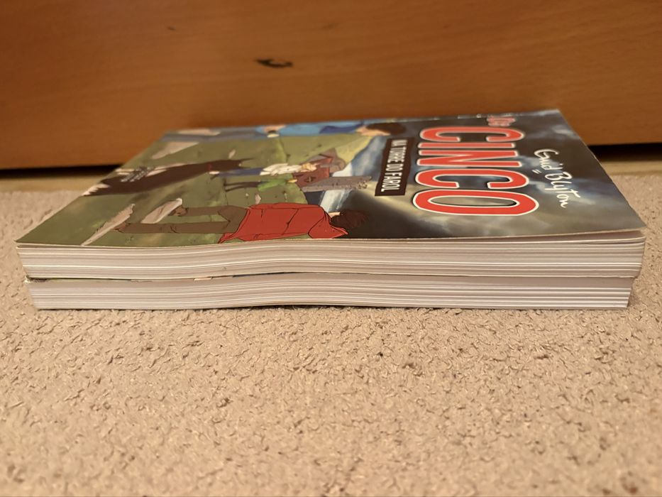 Livros os Cinco 7 e 12