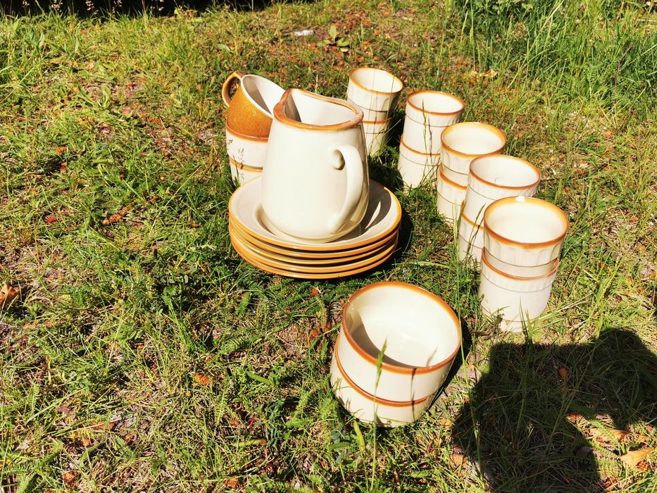 Zestaw PRL ceramika Tułowice