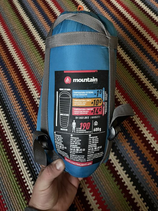 Mountain Pro 600 грам. Спальний мішок/спальник літній
