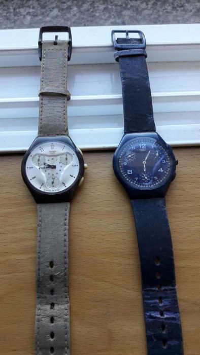 Relógio swatch skin cronógrafo