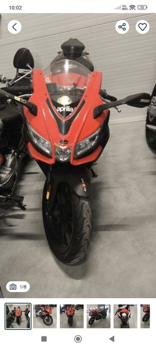 Aprilia RS 125 Tuono Rs4 set kierowcy 2021
