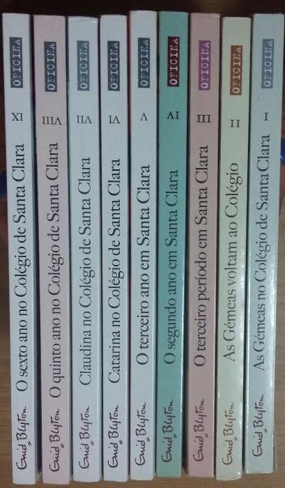 Livros da coleção As Gémeas