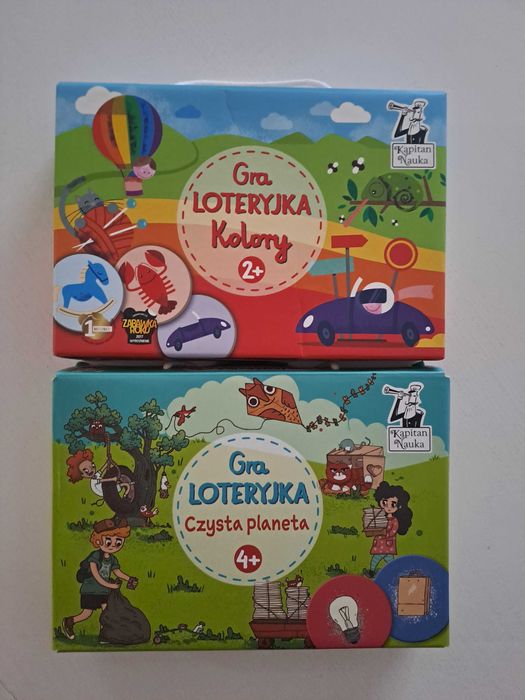 Gry LOTERYJKI - Kolory ORAZ Czysta planeta
