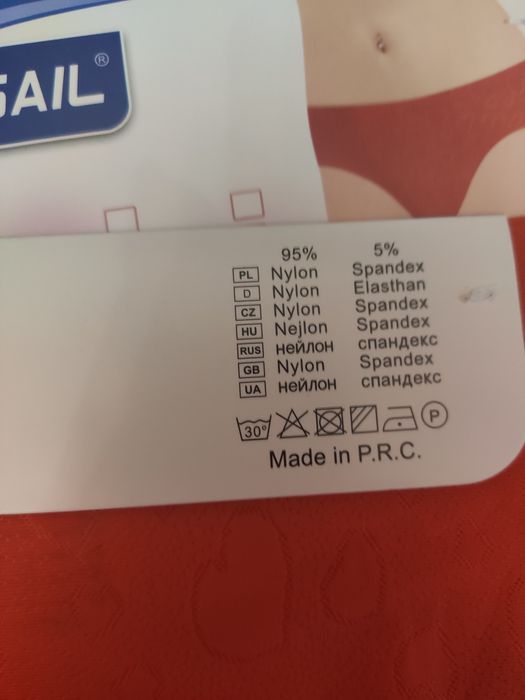 4x Pary Majtki Bezszwowe S / M