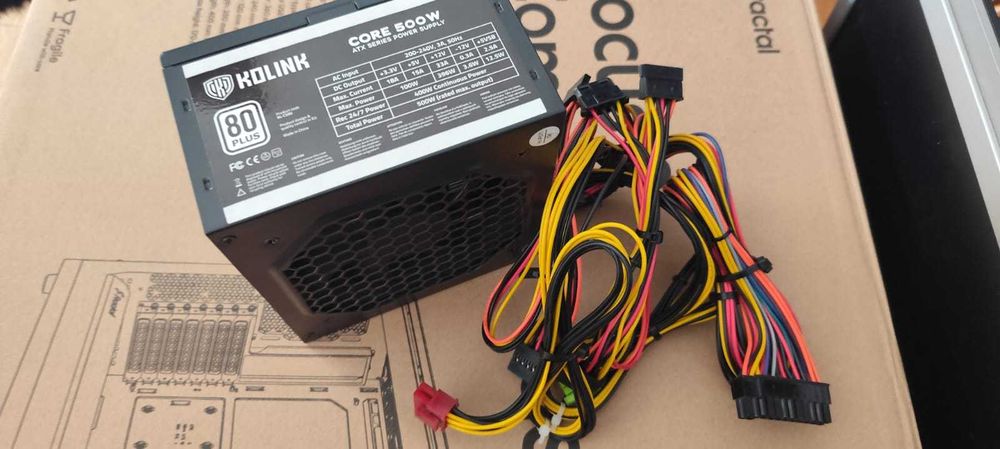 Fonte Kolink Core 500W 80+ (NOVA)