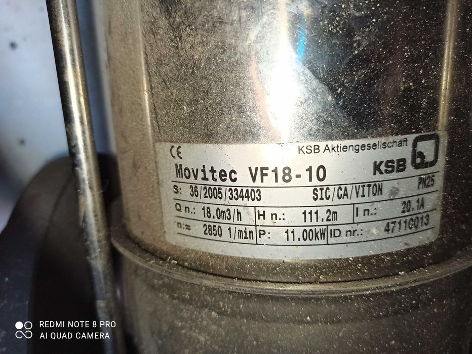 Pompa KSB 11kW Kwasiak
