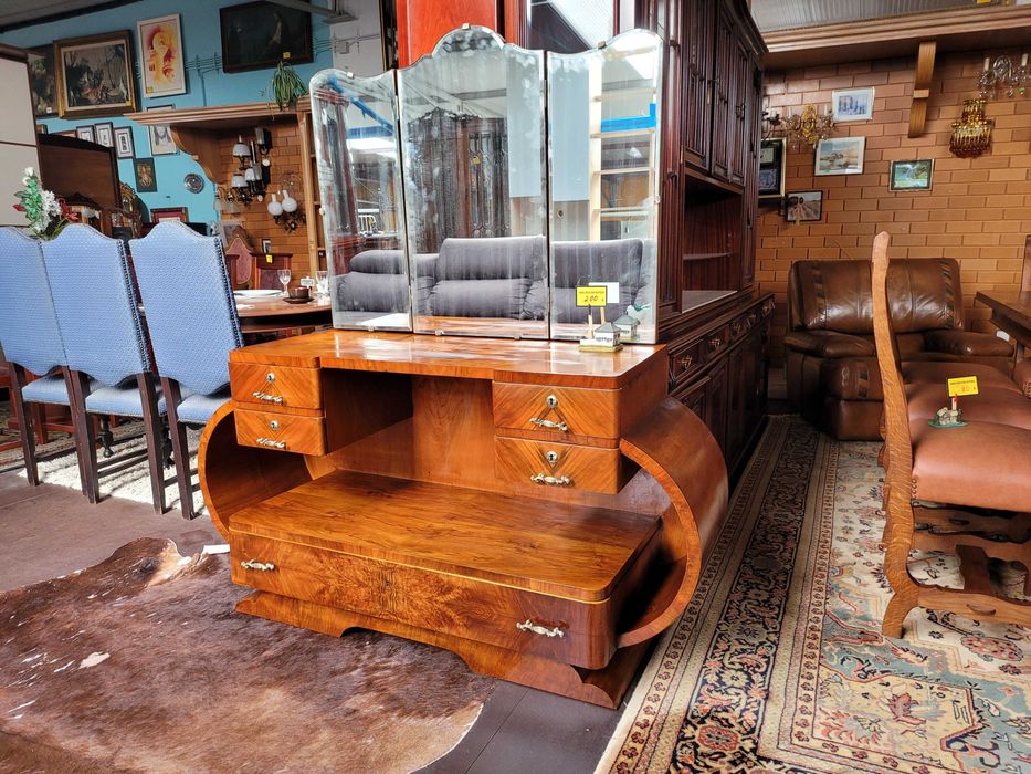 Toucador antigo estilo arte Deco - restaurado