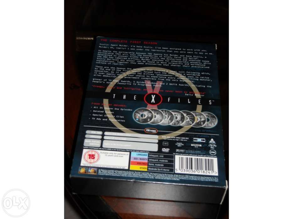 Ficheiros Secretos - Série 1 DVD