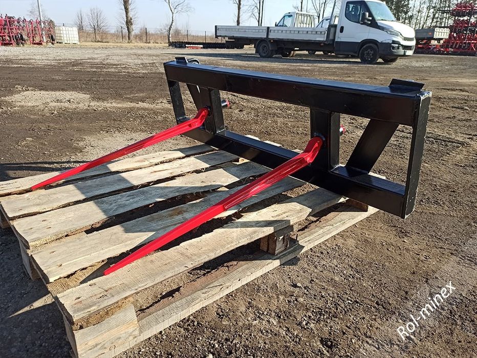 Producent Widły do bel balotów Euro-ramka Transport