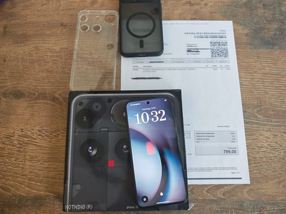 Nothing Phone 3 6.7" 16GB/512GB Preto Seminovo C/Garantia Aceito Retomas