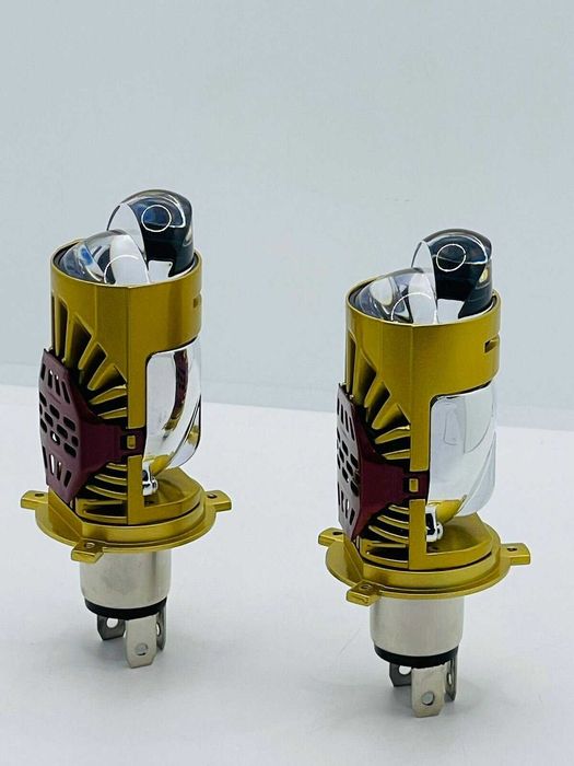 LED-мінілінзи H4 100W 26000Lm автомобільні Bi-LED-лампи з цоколем H4
