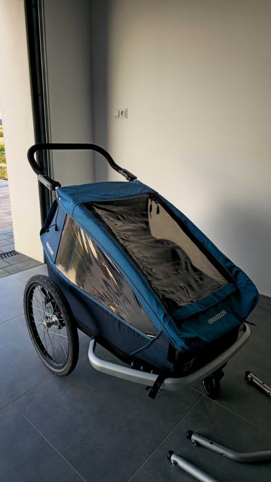 przyczepka Croozer 3w1 Kid Plus For 2 + hamak i podkładki dla dzieci!